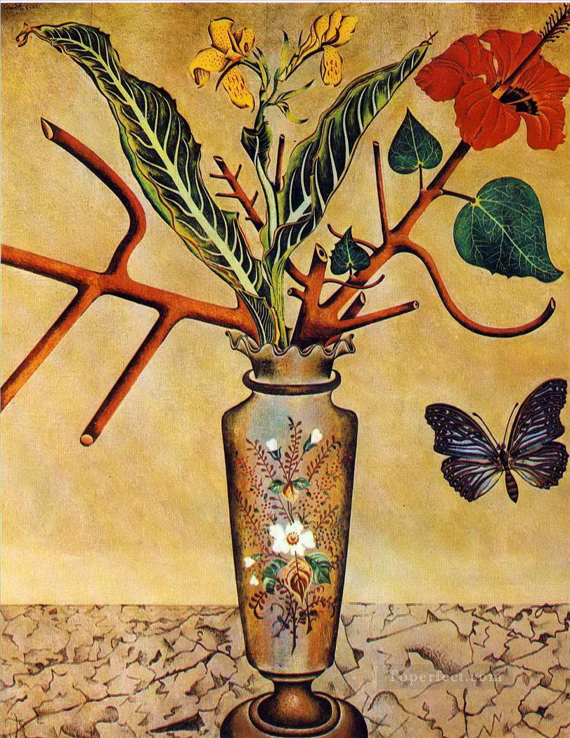 Flowers and Butterflies Joan Miro Oil Paintings